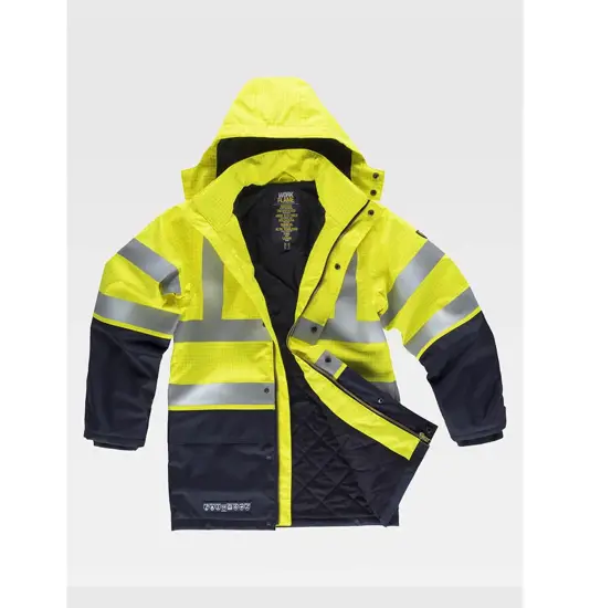 Parka imbottito multiprotezione alta visibilita classe 2 Workteam