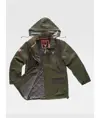 Parka impermeabile cuciture termosaldate - caccia Workteam