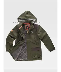 Parka impermeabile cuciture termosaldate - caccia Workteam