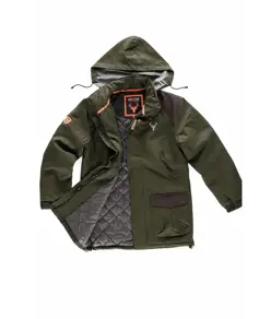Parka impermeabile cuciture termosaldate - caccia Workteam