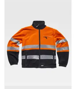 Pile zip intera alta visibilita classe 2 Workteam