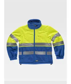 Pile zip intera alta visibilita classe 2 Workteam