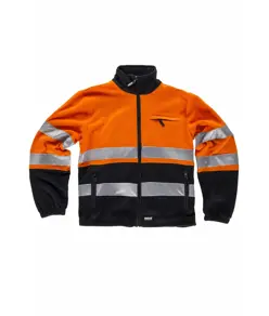 Pile zip intera alta visibilita classe 2 Workteam