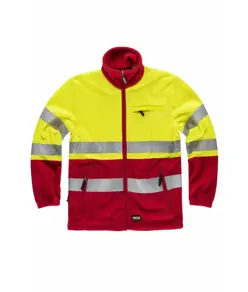Pile zip intera alta visibilita classe 2 Workteam