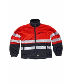 Pile zip intera alta visibilita classe 2 Workteam