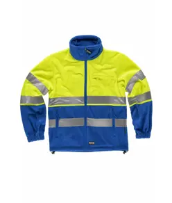Pile zip intera alta visibilita classe 2 Workteam