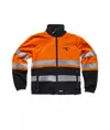 Pile zip intera alta visibilita classe 2 Workteam
