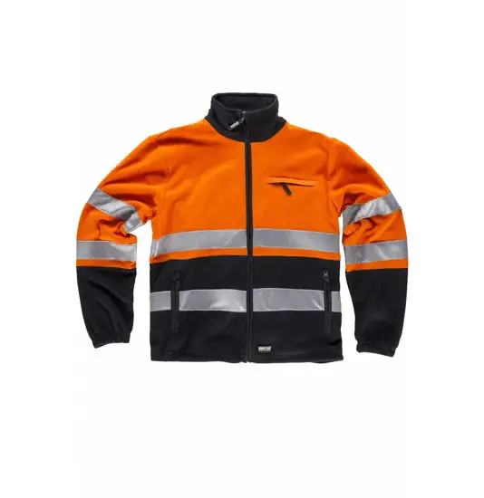 Pile zip intera alta visibilita classe 2 Workteam