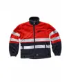 Pile zip intera alta visibilita classe 2 Workteam