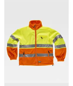 Pile zip intera alta visibilita classe 3 Workteam