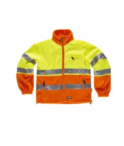 Pile zip intera alta visibilita classe 3 Workteam