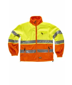 Pile zip intera alta visibilita classe 3 Workteam