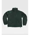 Pile zip intera rinforzi in twill Workteam