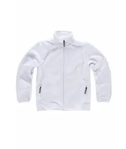Pile zip intera rinforzi in twill Workteam