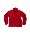 Pile zip intera rinforzi in twill Workteam
