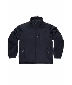 Pile zip intera rinforzi in twill Workteam