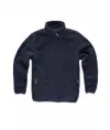 Pile zip intera rinforzi in twill Workteam