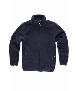 Pile zip intera rinforzi in twill Workteam