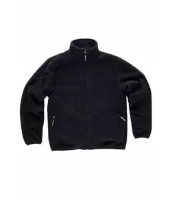Pile zip intera rinforzi in twill Workteam