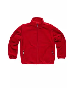 Pile zip intera rinforzi in twill Workteam