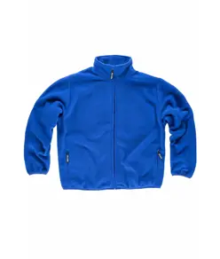 Pile zip intera rinforzi in twill Workteam