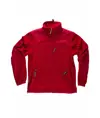 Pile zip intera rinforzi in twill Workteam