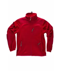 Pile zip intera rinforzi in twill Workteam