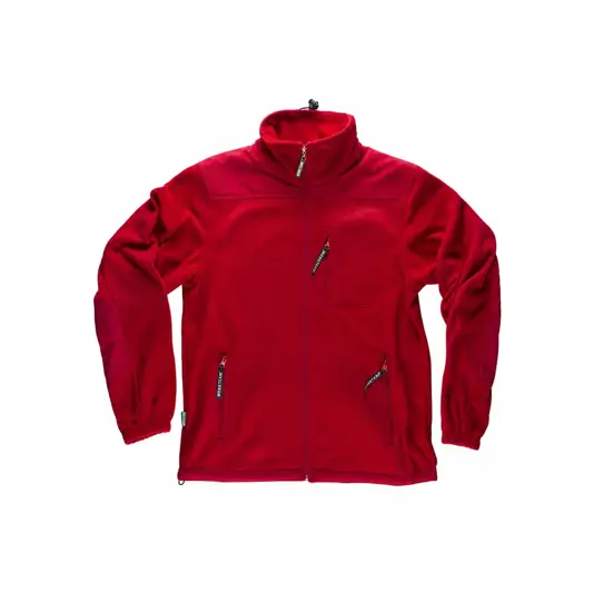 Pile zip intera rinforzi in twill Workteam