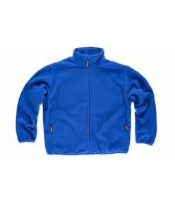 Pile zip intera rinforzi in twill Workteam