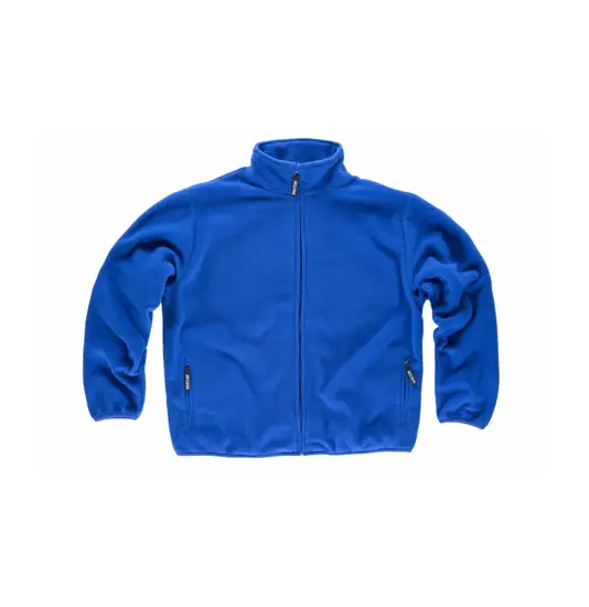 Pile zip intera rinforzi in twill Workteam