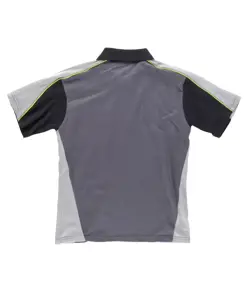 Polo combinata tre colori Workteam