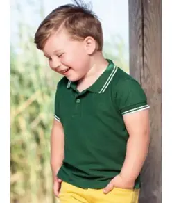 Polo da bambino Contrast JHK