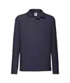Polo da bambino manica lunga Fruit of the Loom