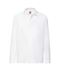 Polo da bambino manica lunga Fruit of the Loom