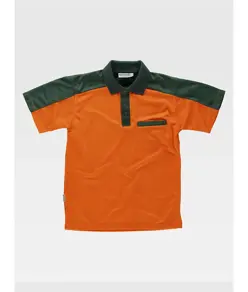 Polo manica corta alta visibilita Workteam