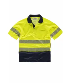 Polo manica corta alta visibilita classe 1 Workteam