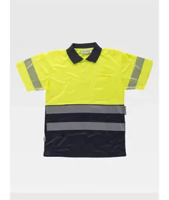 Polo manica corta alta visibilita classe 1 Workteam
