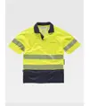 Polo manica corta alta visibilita classe 1 Workteam