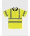Polo manica corta alta visibilita classe 2 Workteam