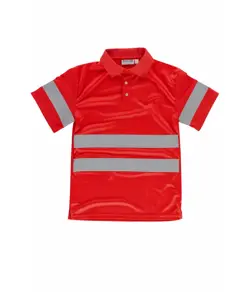 Polo manica corta alta visibilita classe 2 Workteam
