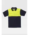 Polo manica corta alta visibilita Workteam