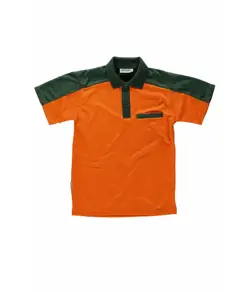 Polo manica corta alta visibilita Workteam