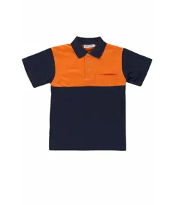 Polo manica corta alta visibilita Workteam
