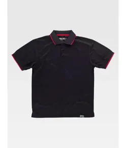 Polo manica corta bicolore Workteam