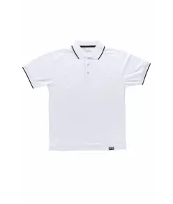 Polo manica corta bicolore Workteam