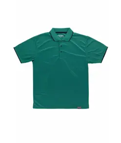Polo manica corta bicolore Workteam