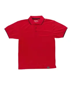 Polo manica corta bicolore Workteam