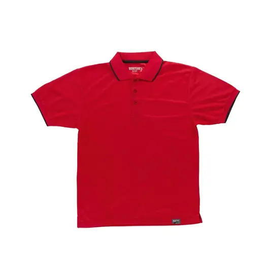 Polo manica corta bicolore Workteam