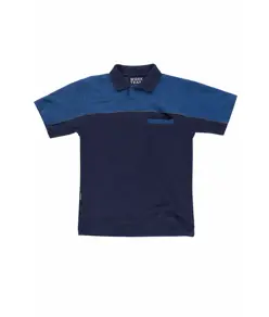 Polo manica corta tecnica con taschino Workteam