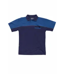 Polo manica corta tecnica con taschino Workteam